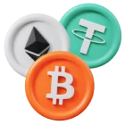 All cryptocurrencies are supported at Universal Slots Online Casino